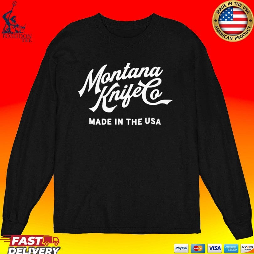 Montana Knife Company Heritage Made In The Usa T-shirt