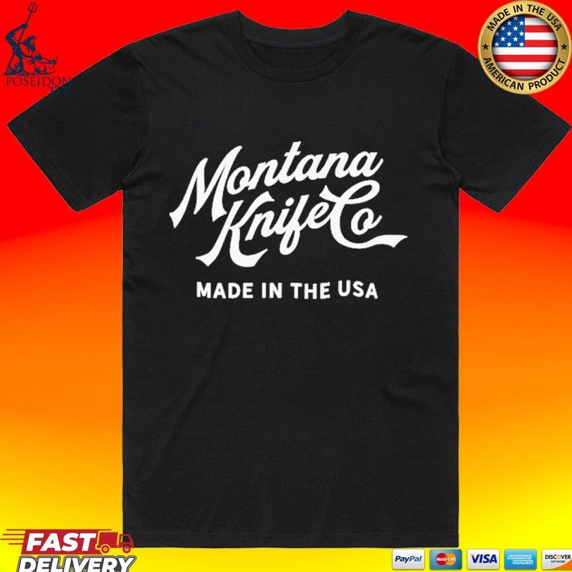 Montana Knife Company Heritage Made In The Usa T-shirt