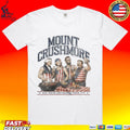 Mount Crushmore Red White And Brewed Since 1776 T-shirt