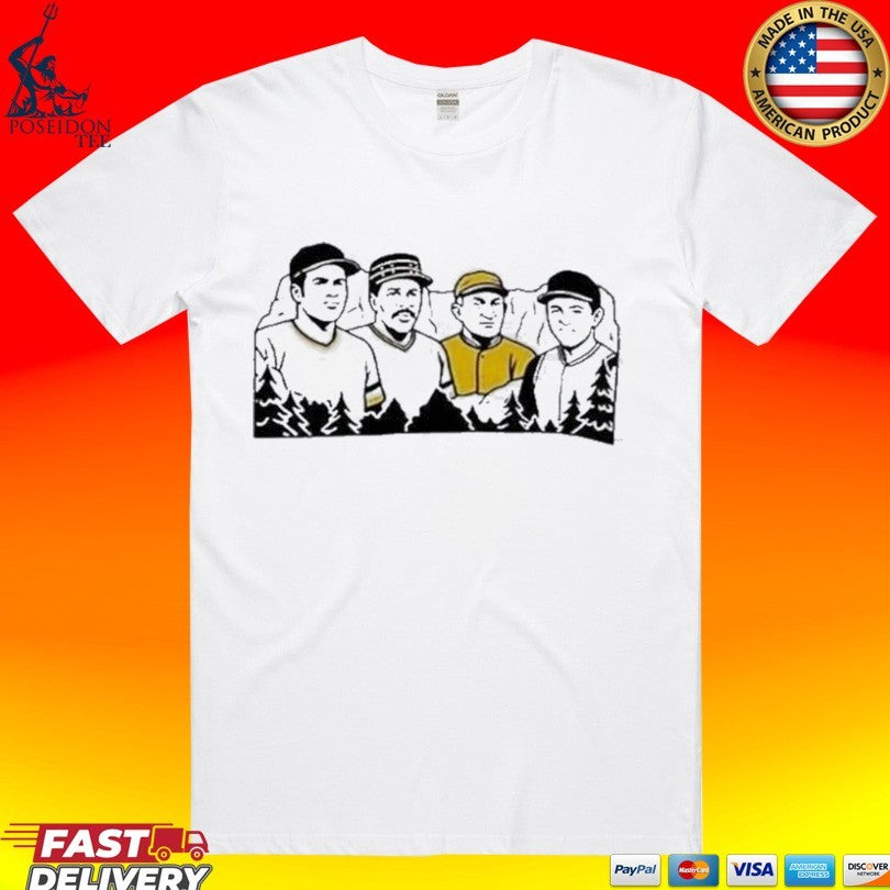 Mount Rushmore Pirates Legends T-shirt