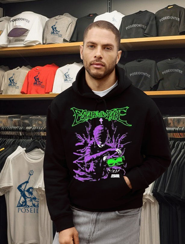Music Over Matter Escape The Fate X Music Over Matter Collab T-shirt