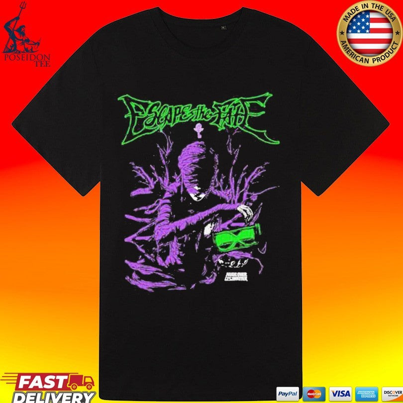 Music Over Matter Escape The Fate X Music Over Matter Collab T-shirt