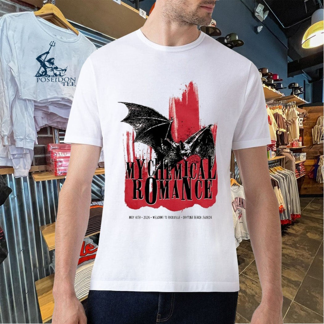 My Chemical Romance Daytona Beach Fl 5 10 2026 T-shirt
