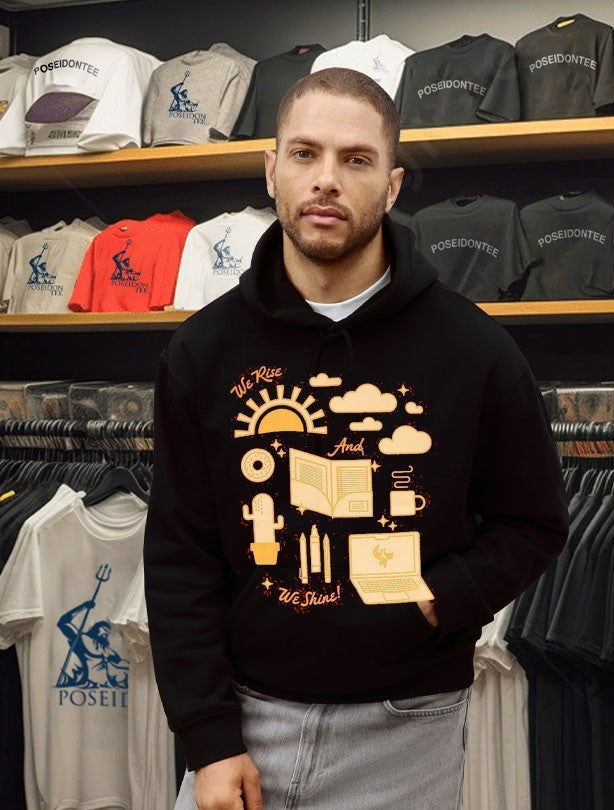 Mypromomall We Rise And We Shine T-shirt