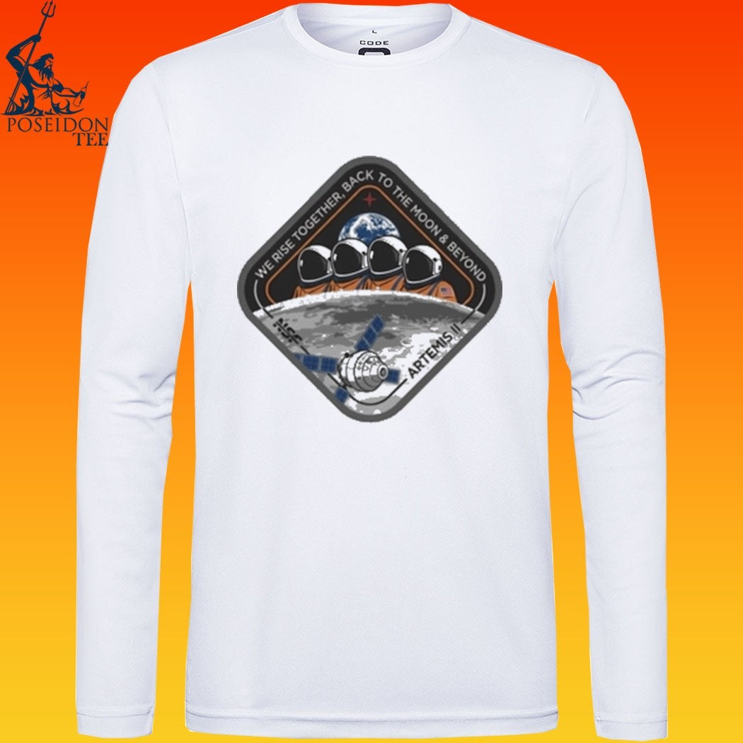 Nasa Space Flight Artemis Ii Mission T-shirt
