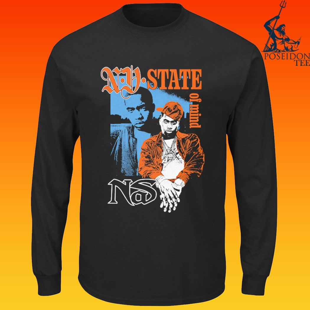 Nasir Jones Nas Ny State Of Mind T-shirt