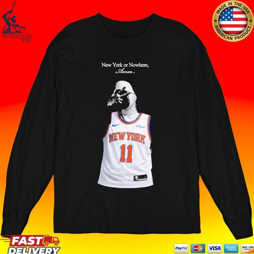 NBA Finals Game Knicks Nun New York Or Nowhere Amen 2026 T-shirt