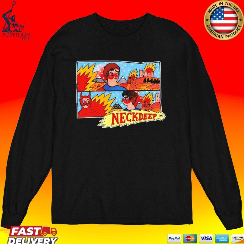 Neck Deep Lnotgy 10 Year Life’s Not Out To Get You T-shirt