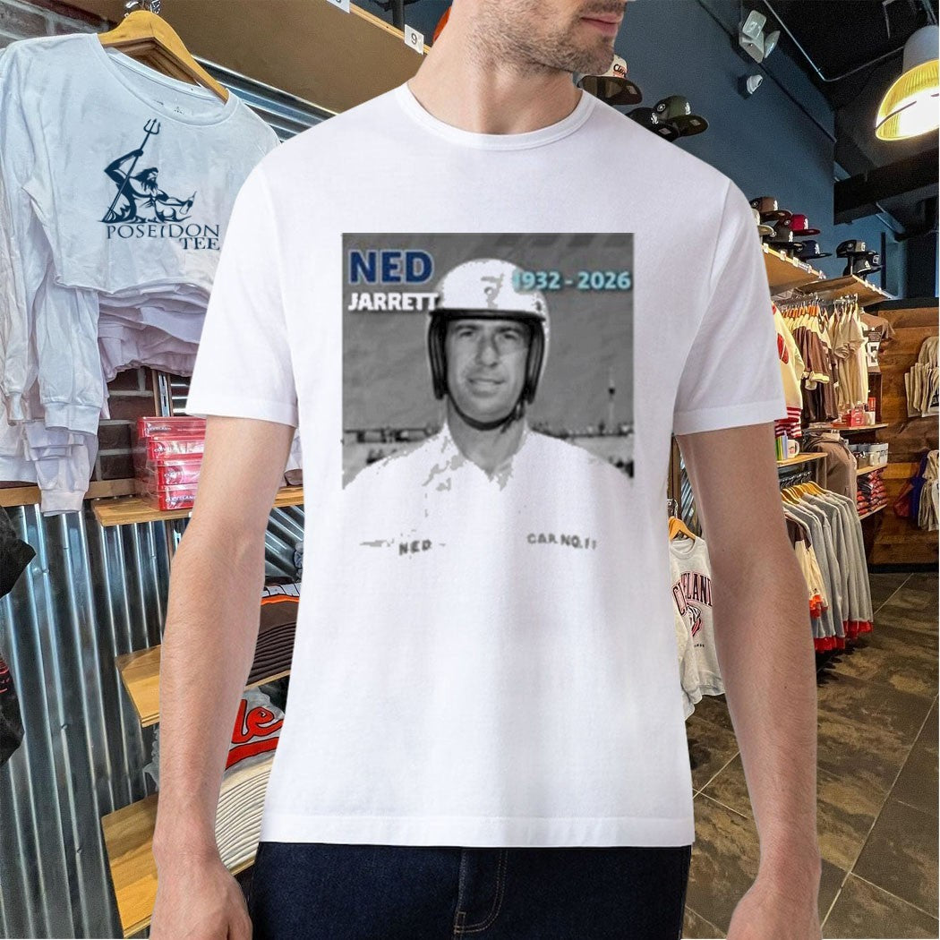 Ned Jarrett Memorial Tribute 1932-2026 T-shirt