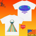 Neonrated I Love Boosters Rainbow Eye T-shirt