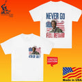 Never Go Full Retard Tropic Thunder 4th Of July T-shirt