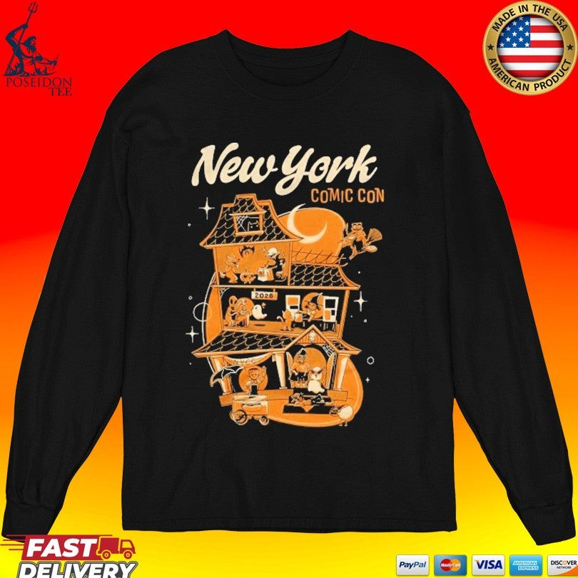 New York Comic Con Haunted House T-shirt