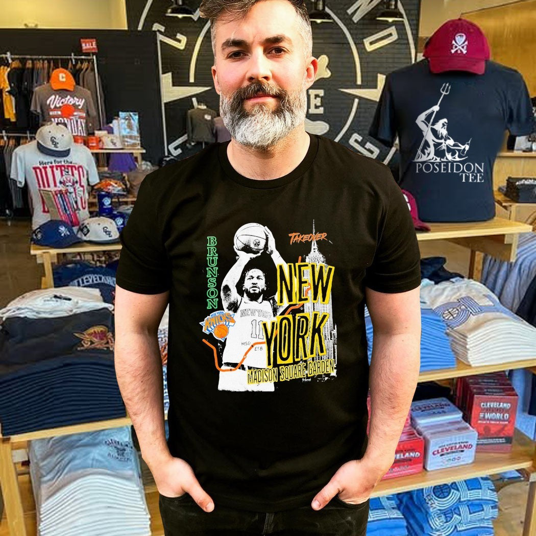 New York Madison Square Garden Brunson Burner 2026 T-shirt