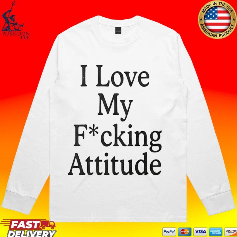 Ni-Ki I Love My Fcking Attitude T-shirt