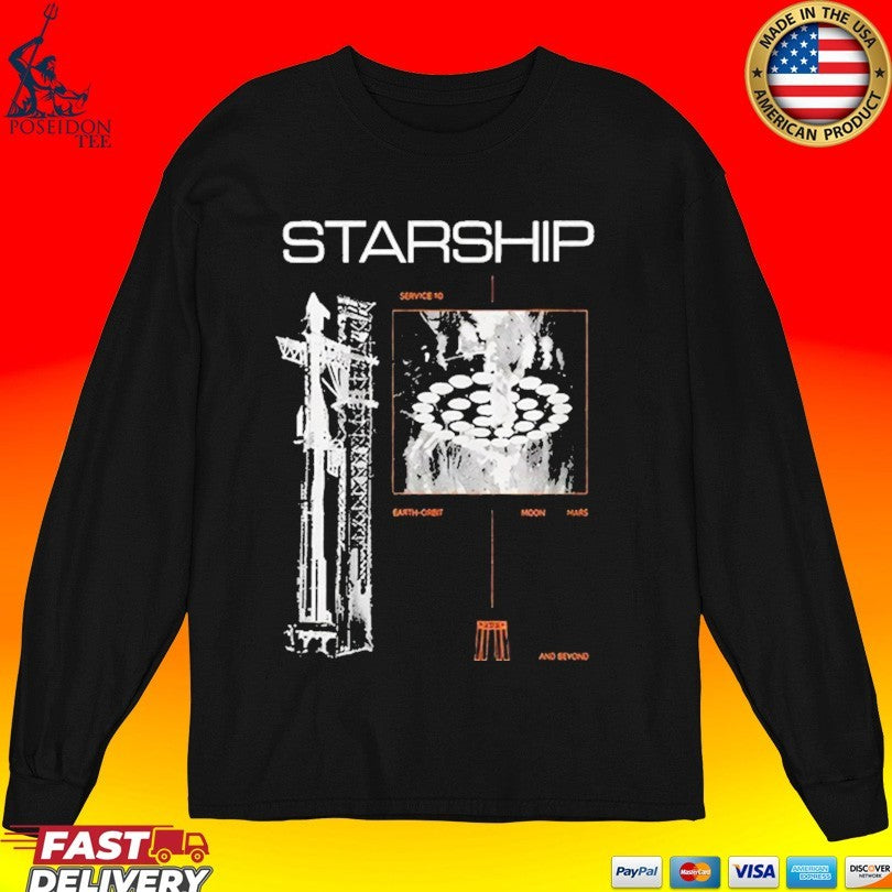 Nicki Minaj Starbase Starship Flight 12 T-shirt