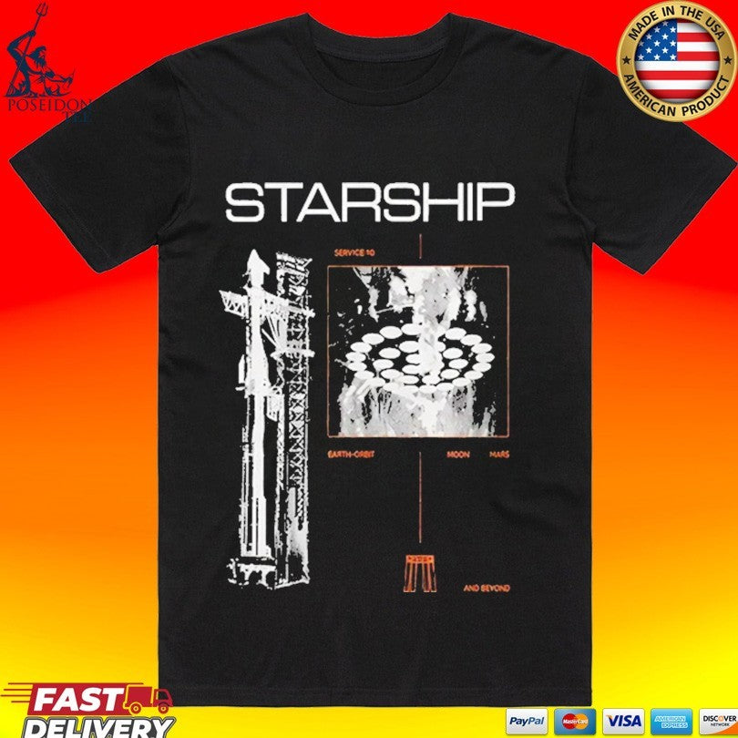 Nicki Minaj Starbase Starship Flight 12 T-shirt