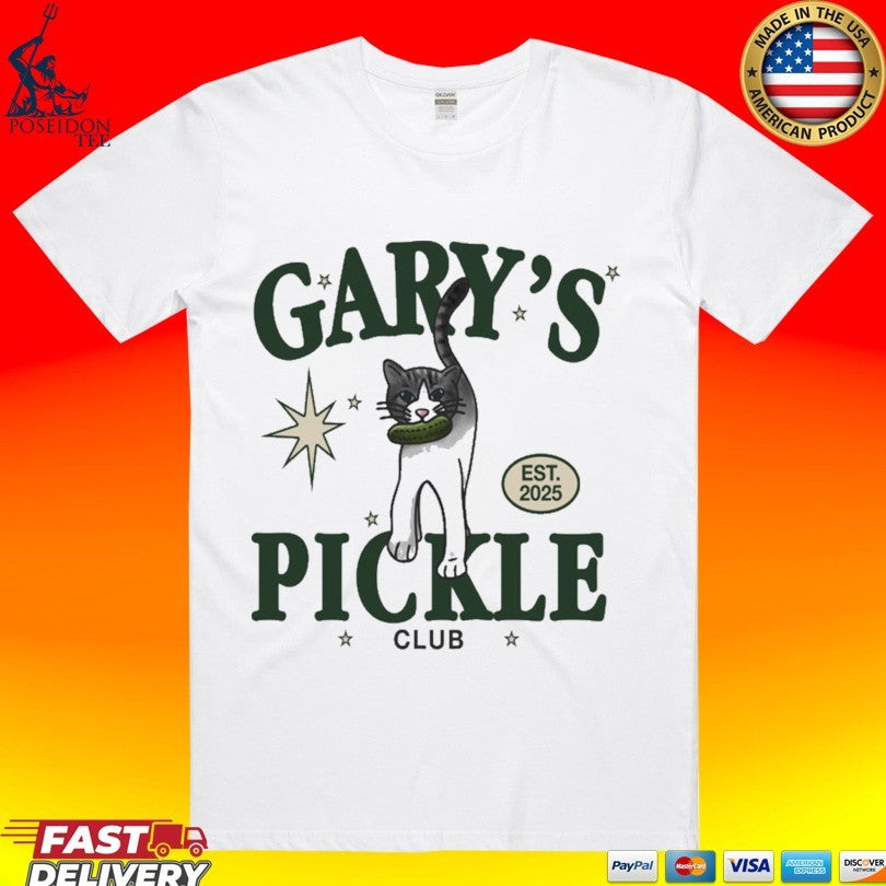 Nine Gary’s Pickle Club Est 2025 T-shirt