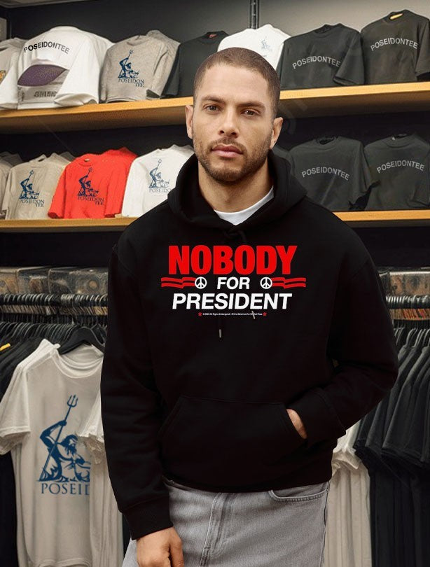 Nobody For President T-shirt