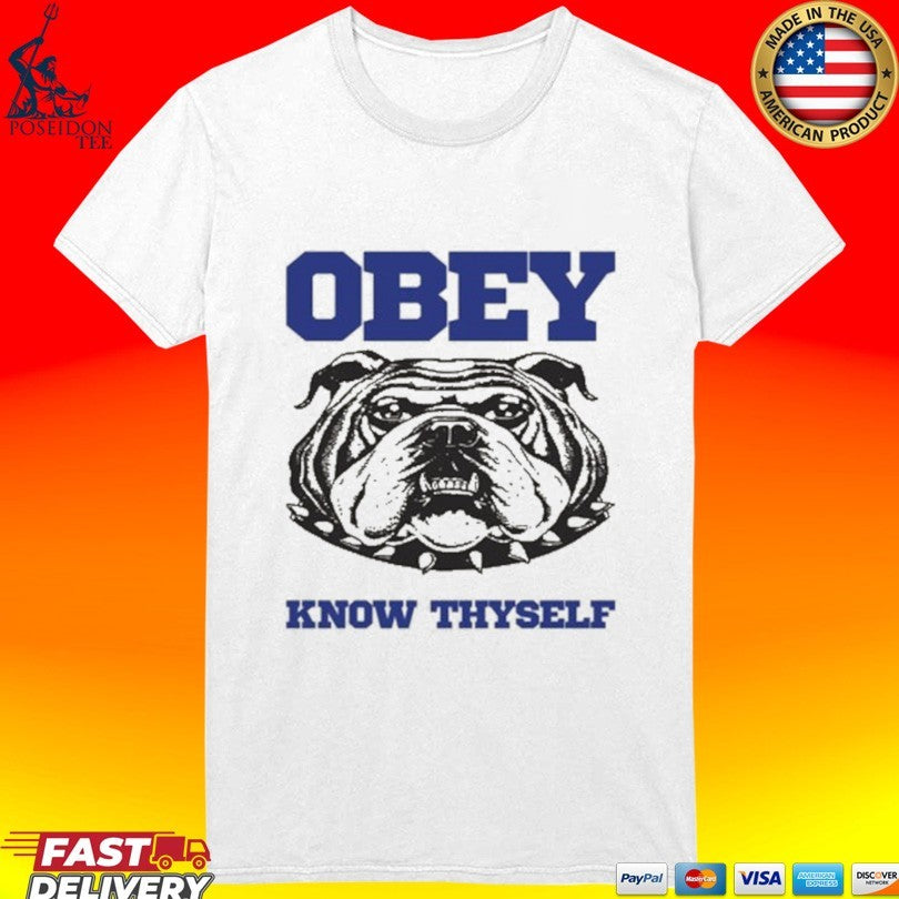 Obey Know Thyself Heavyweight T-shirt