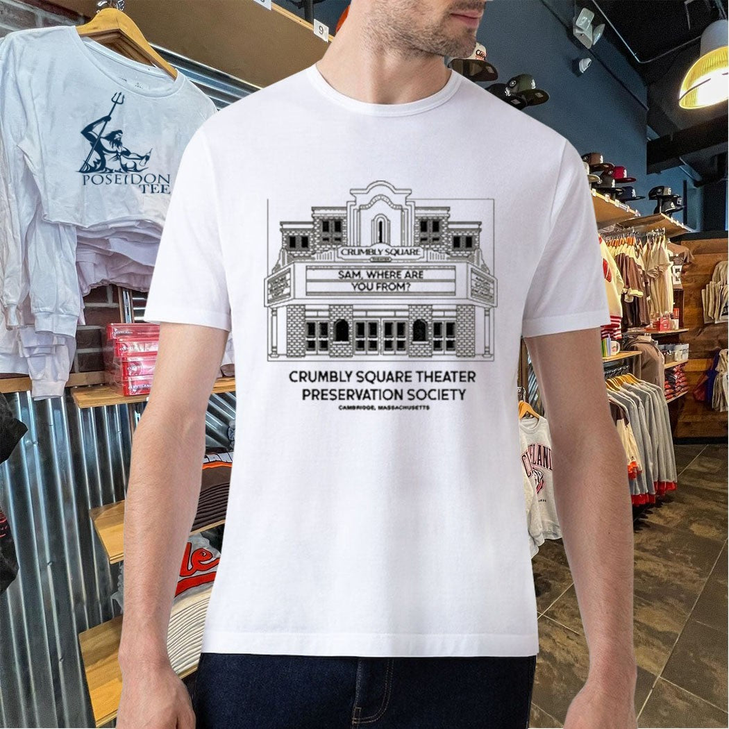 Of The Month June 26 Crumbly Square Theater Preservation Society T-shirt