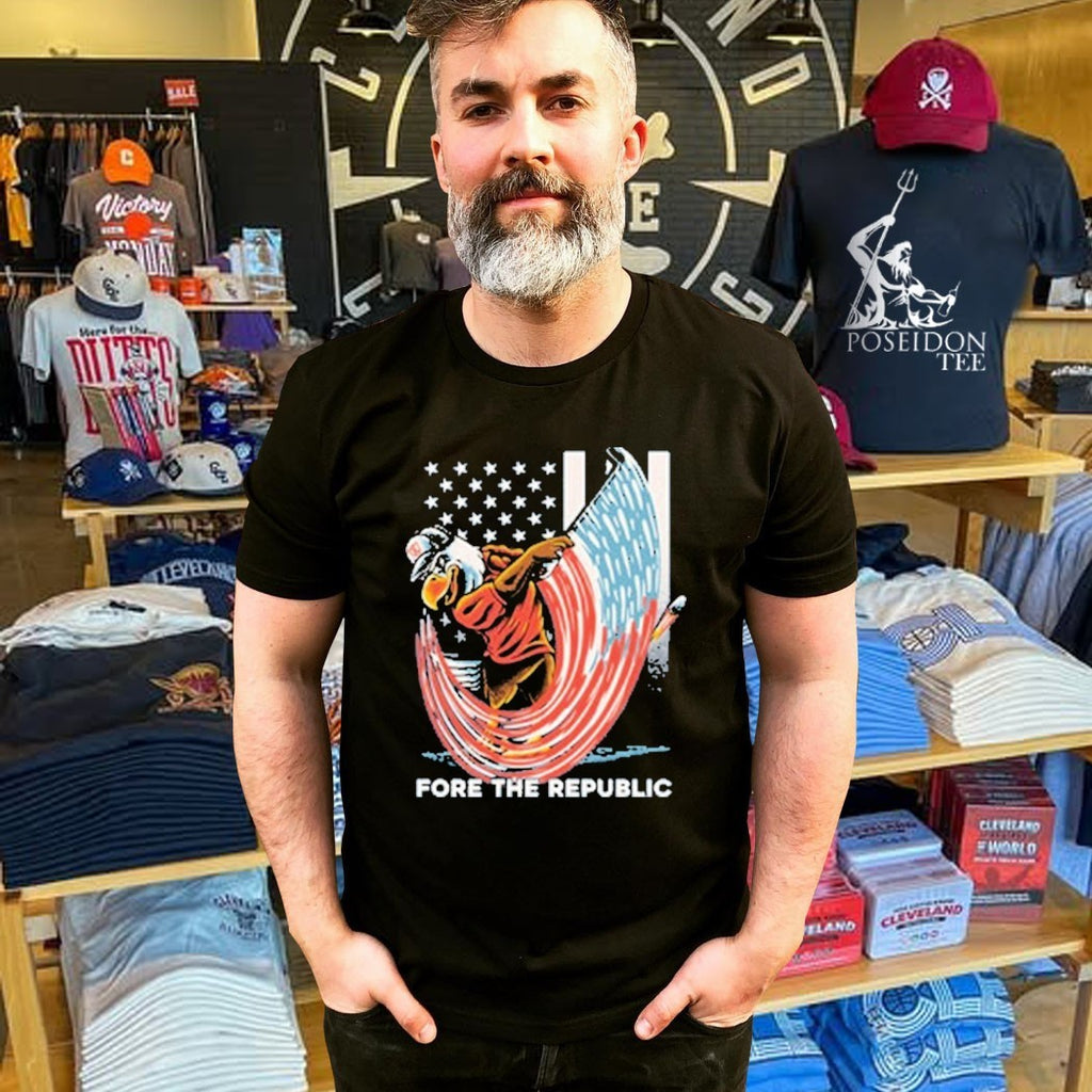 Old Row Golf Fore The Republic T-shirt