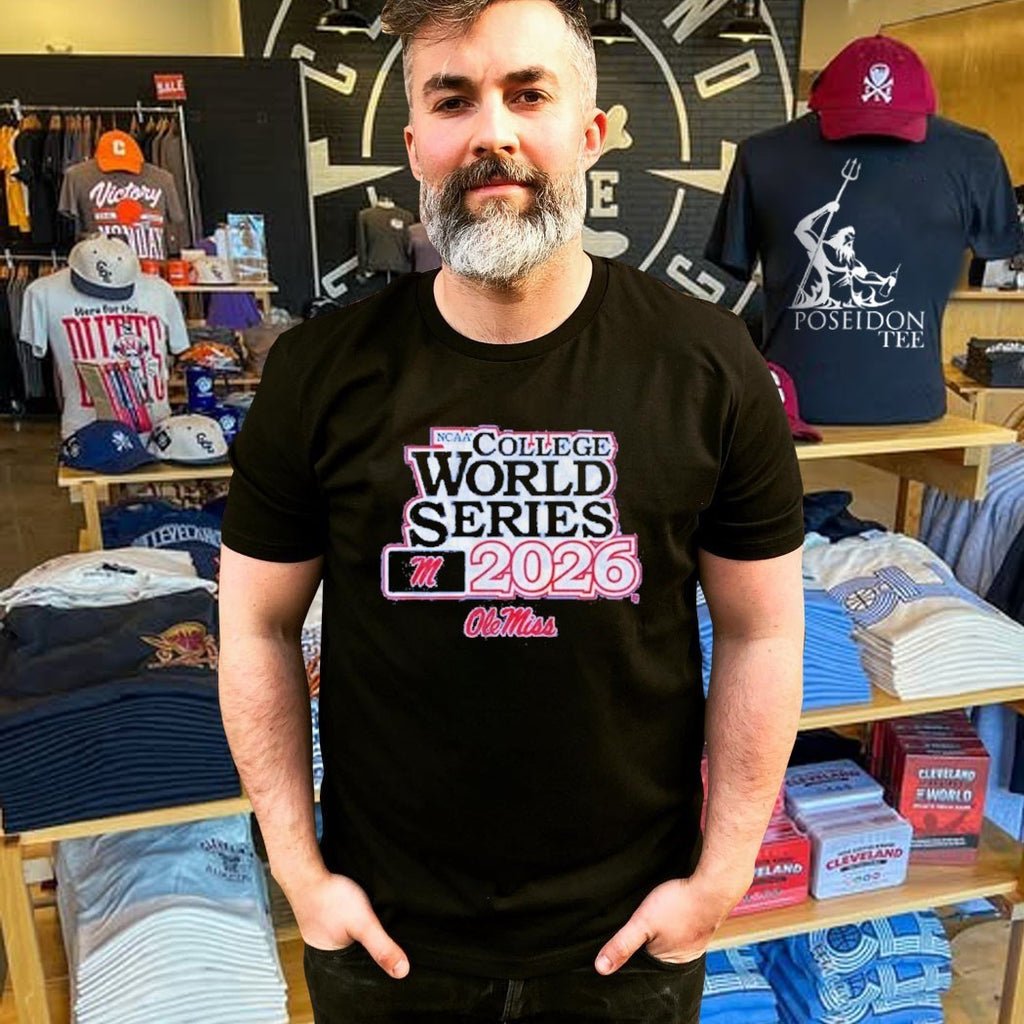 Ole Miss Baseball 2026 College World Series T-shirt
