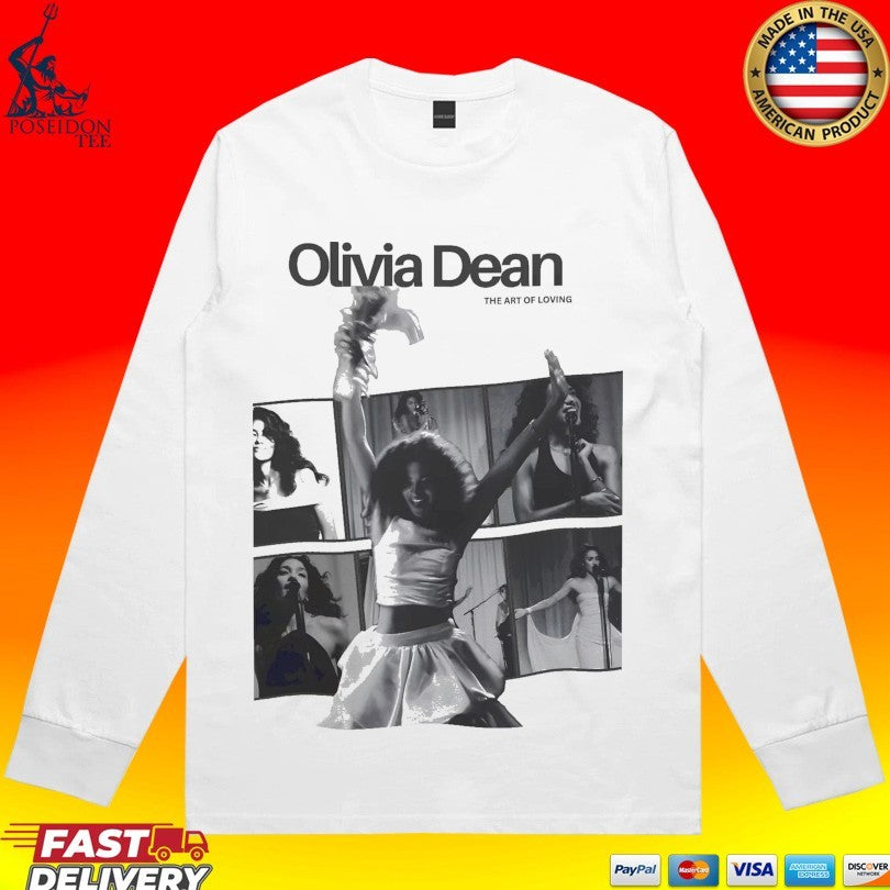 Olivia Dean The Art Of Loving Portrait T-shirt