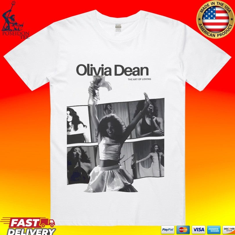 Olivia Dean The Art Of Loving Portrait T-shirt