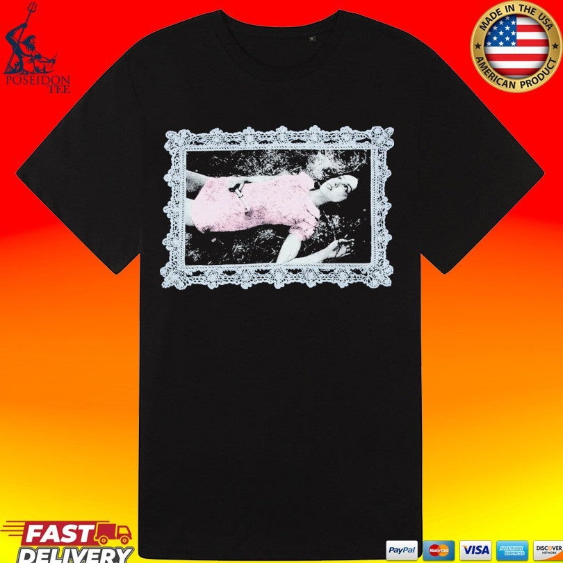 Olivia Rodrigo Lace Frame Distressed T-shirt