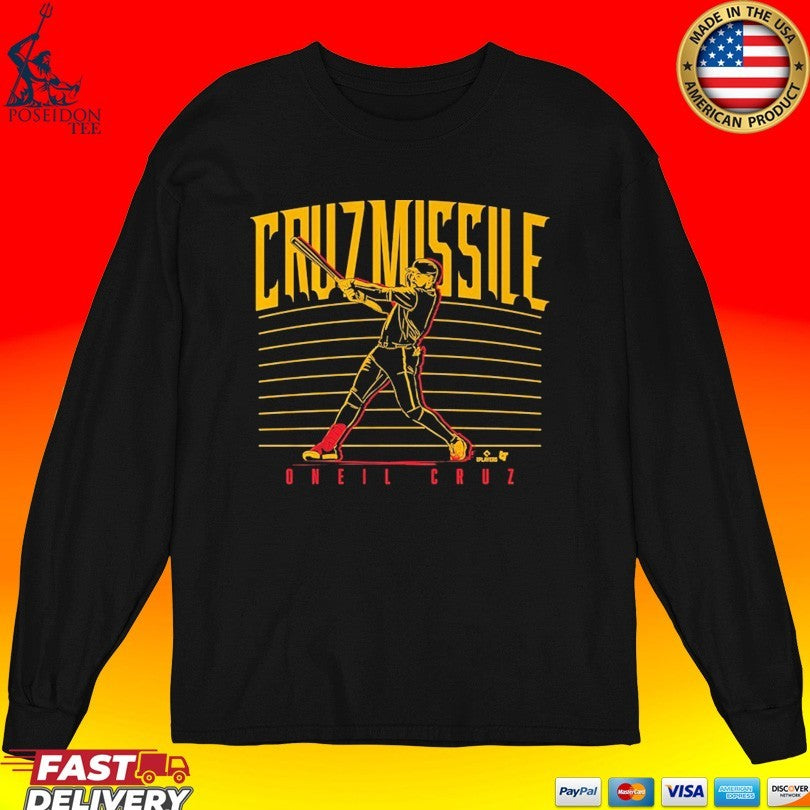 Oneil Cruz Hitting Missile T-shirt