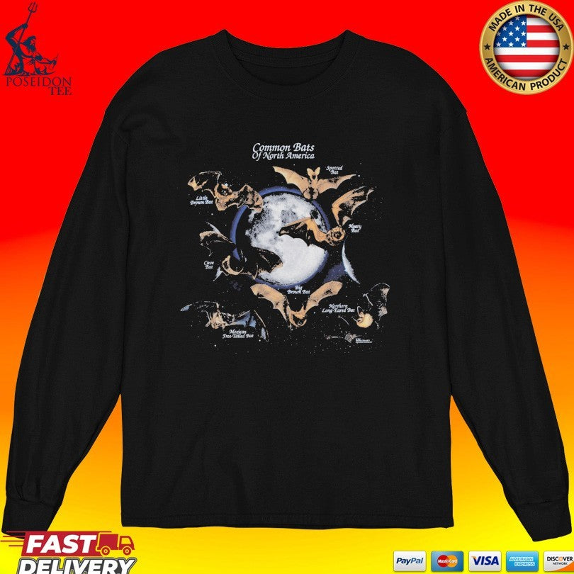 Online Ceramics Common Bats Of North America T-shirt