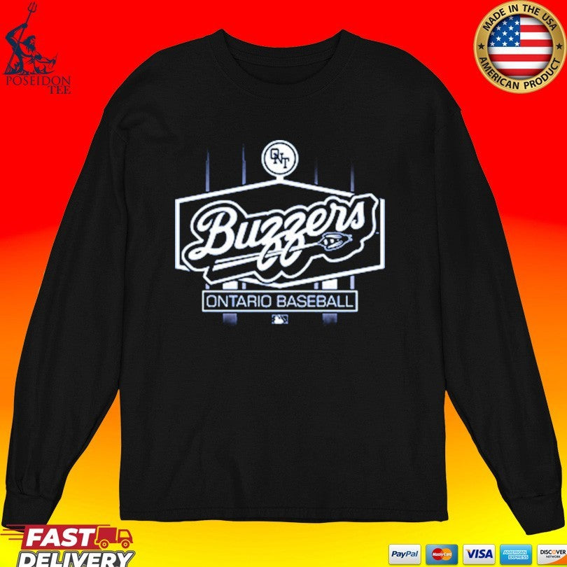 Ontario Baseball Tower Buzzers T-shirt