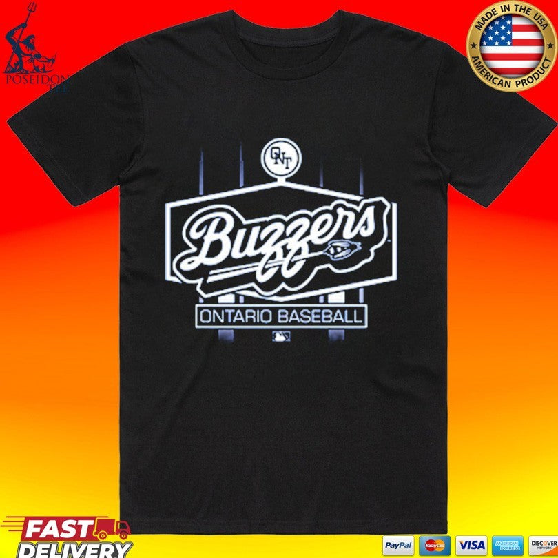 Ontario Baseball Tower Buzzers T-shirt