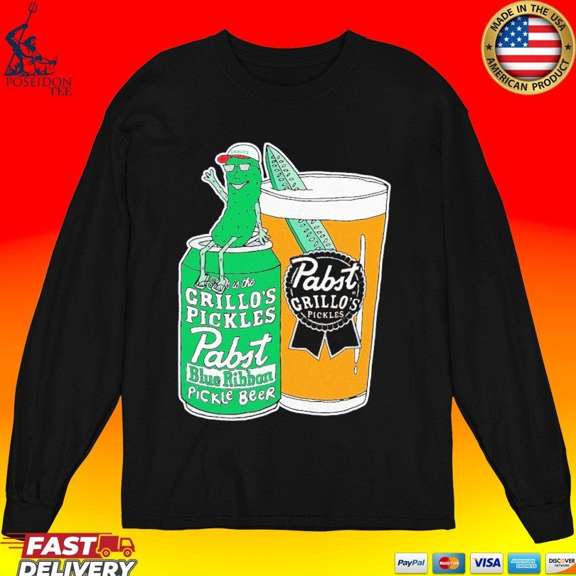 Pabst Blue Ribbon X Grillo’s Spear Beer T-shirt