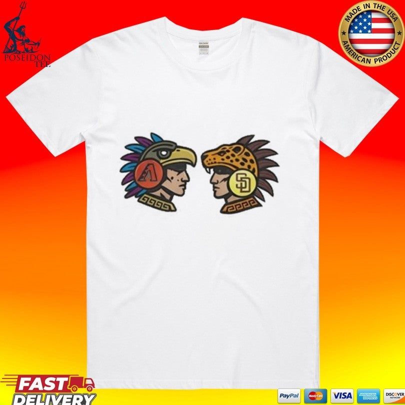 Padres X Diamondbacks 2026 World Tour Mexico City Series T-shirt