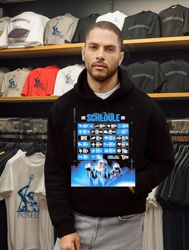 Panthers 2026 Schedule T-shirt