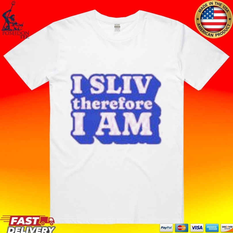 Paris Hilton I Sliv Therefore I Am T-shirt