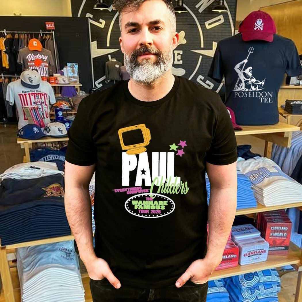 Paul Childers The Wannabe Famous Tour 2026 T-shirt