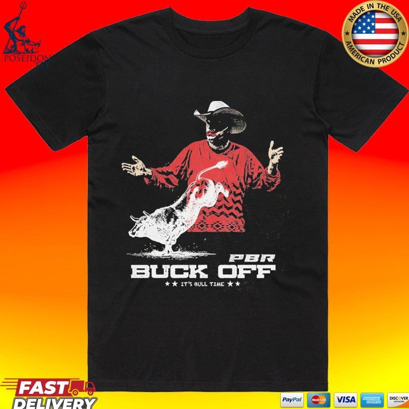 Pbr Rodeo Clown Buck Off T-shirt