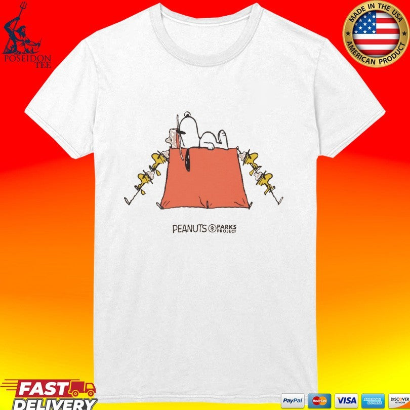 Peanuts x Parks Project Try Not To S’more Ringer T-shirt