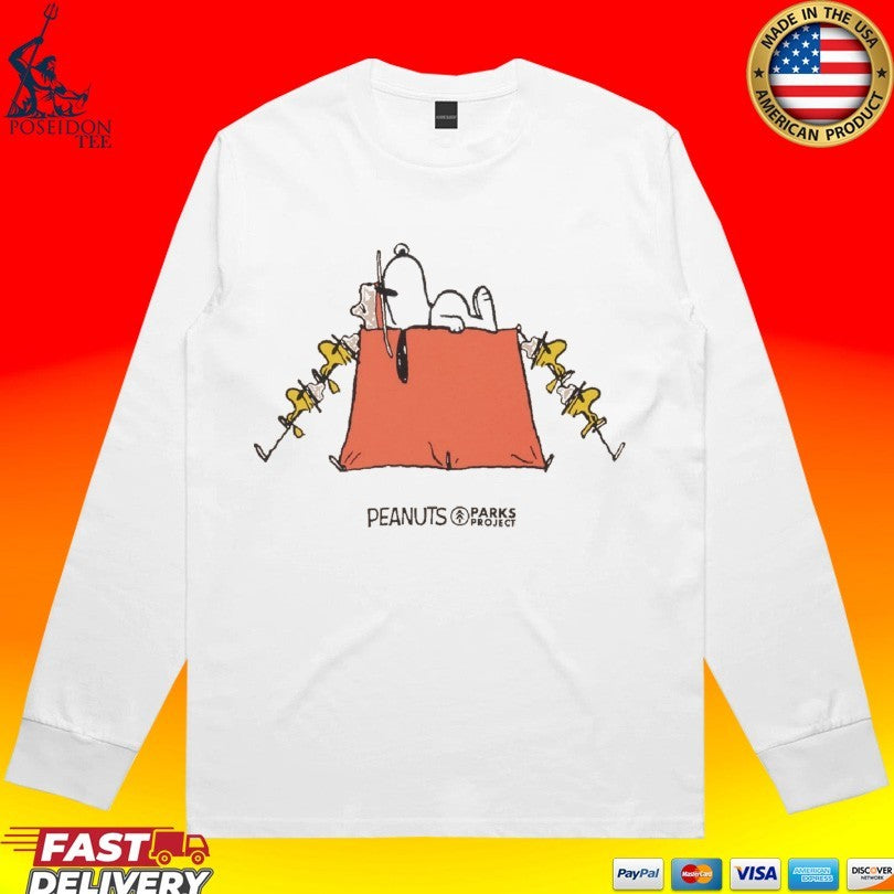Peanuts x Parks Project Try Not To S’more Ringer T-shirt