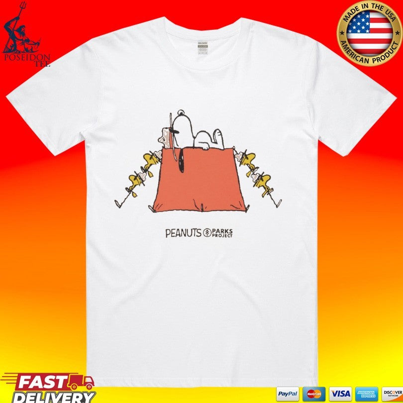 Peanuts x Parks Project Try Not To S’more Ringer T-shirt