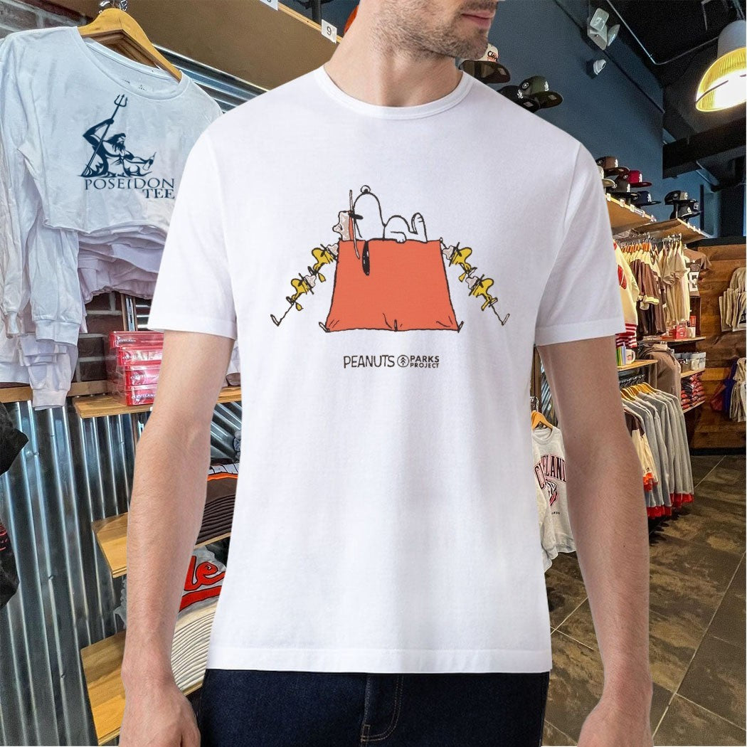 Peanuts x Parks Project Try Not To S’more Ringer T-shirt