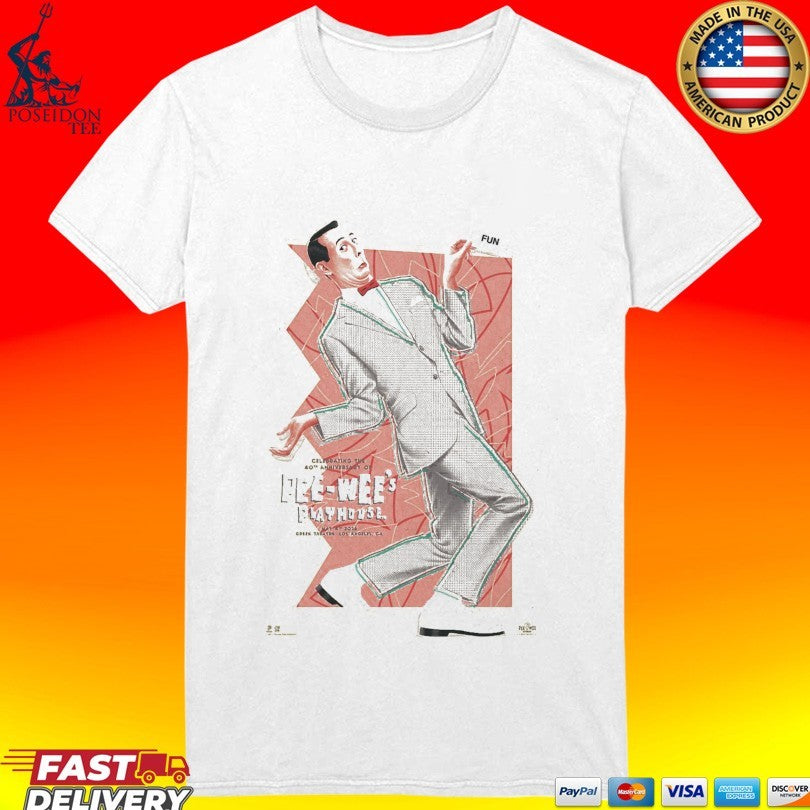 Pee Wee’s Playhouse Matt Ryan Tobin May 4 2026 T-shirt