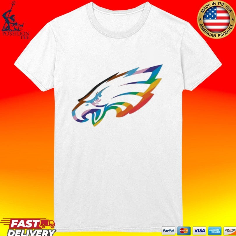 Philadelphia Rainbow Eagle Pride T-shirt