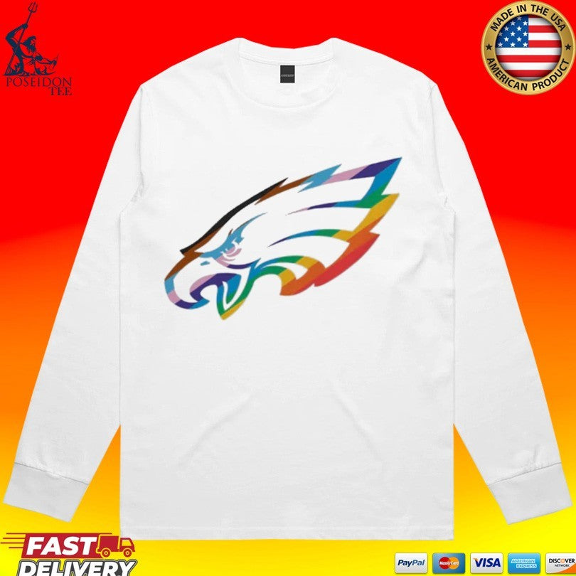 Philadelphia Rainbow Eagle Pride T-shirt