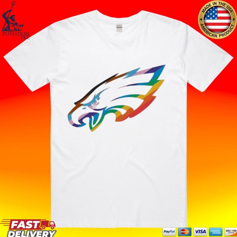 Philadelphia Rainbow Eagle Pride T-shirt