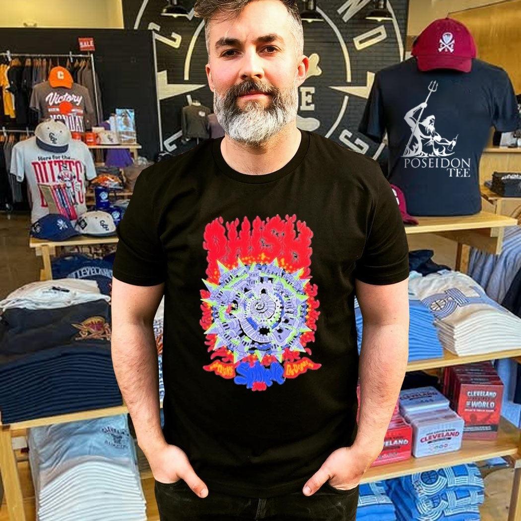 Phish Dry Goods At Sphere Las Vegas Residency Castle T-shirt