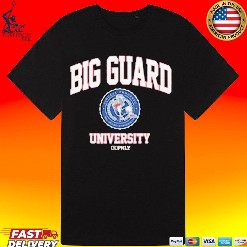 Phly Big Guard University T-shirt