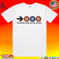 Pike Lee Orange And Blue Skies T-shirt